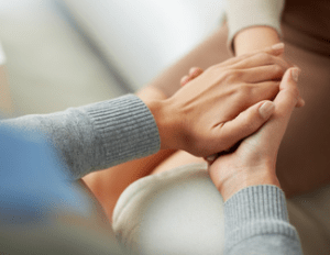 caring hands cropped